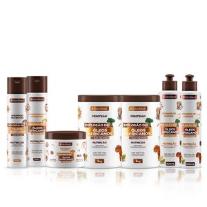 Mega Kit Explosão de Óleos Africanos + Ativador de Cachos 300ml | BN Cachos