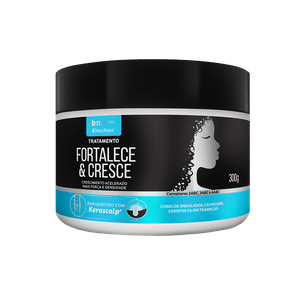 Máscara de Tratamento Fortalece e Cresce 300g | BN Cachos