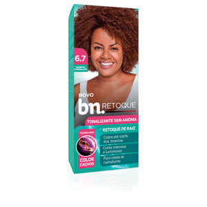 Tonalizante Sem Amônia Marrom Chocolate 6.7 90g