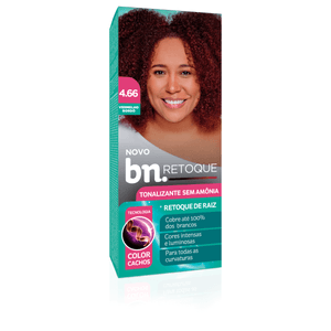 Tonalizante Sem Amônia Vermelho Bordô 4.66 90g