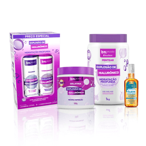 Kit Hialurônico + Óleo Jojoba